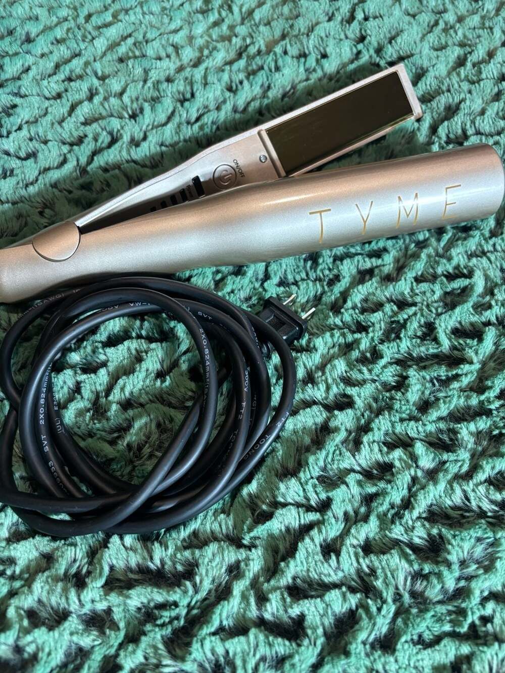 TYME Iron Pro 2-in-1 Hair Straightener and Curler - Rose Gold